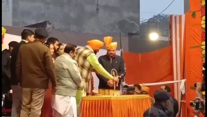 मुख्यमंत्री नायब सिंह सैनी ने लाडवा में लोहड़ी कार्यक्रम में लिया हिस्सा मुख्यमंत्री नायब सिंह सैनी ने लाडवा में लोहड़ी कार्यक्रम में लिया हिस्सा