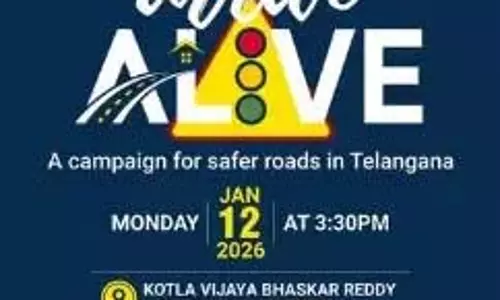 TG पुलिस के कार्यक्रम अराइव अलाइव पर ट्रैफिक एडवाइजरी