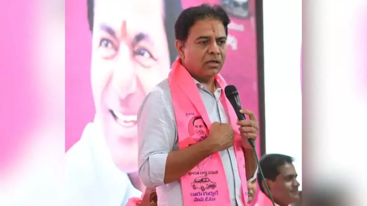 तेलंगाना में बीजेपी कभी भी कांग्रेस का विकल्प नहीं बन पाएगी: KTR