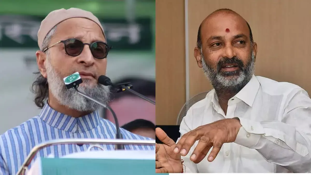 Hyderabad: बांदी ने असदुद्दीन ओवैसी को एक महिला को AIMIM प्रमुख बनाने की चुनौती दी