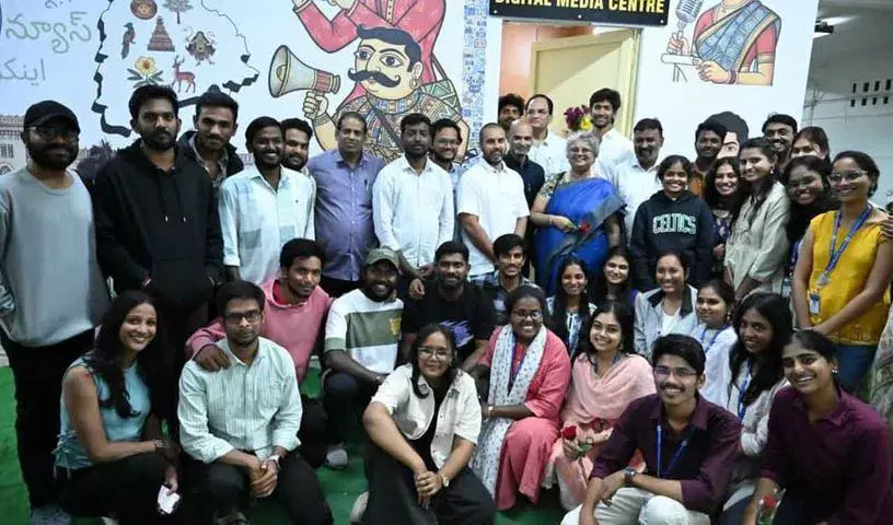 Hyderabad: नया डिजिटल मीडिया सेंटर उस्मानिया यूनिवर्सिटी में पत्रकारिता की पढ़ाई को मज़बूत