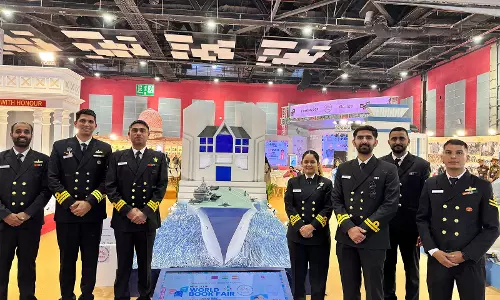 भारतीय नौसेना ने World Book Fair 2026 में भारत की समुद्री विरासत का किया प्रदर्शन भारतीय नौसेना ने World Book Fair 2026 में भारत की समुद्री विरासत का किया प्रदर्शन