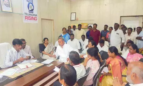 राजनीतिक गुटबाजी के कारण धरणी पोर्टल रद्द किया गया: MLA पल्ला राजेश्वर रेड्डी
