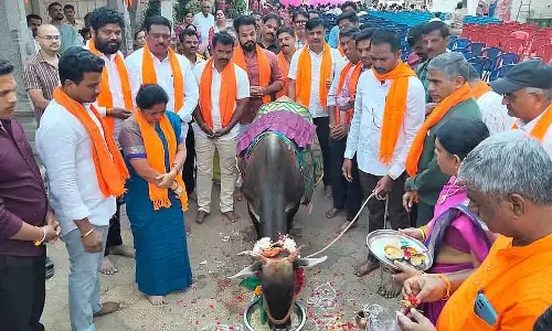 Hospet : हिंदू सभाओं में भारी भीड़