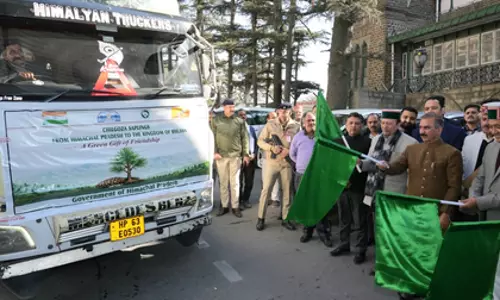 Himachal ने भूटान को चिलगोजा के पौधे उपहार में दिये