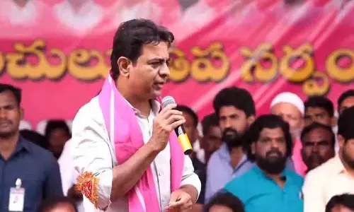 कांग्रेस के सत्ता में आने के दो साल बाद भी हर जगह परेशानी है: KTR