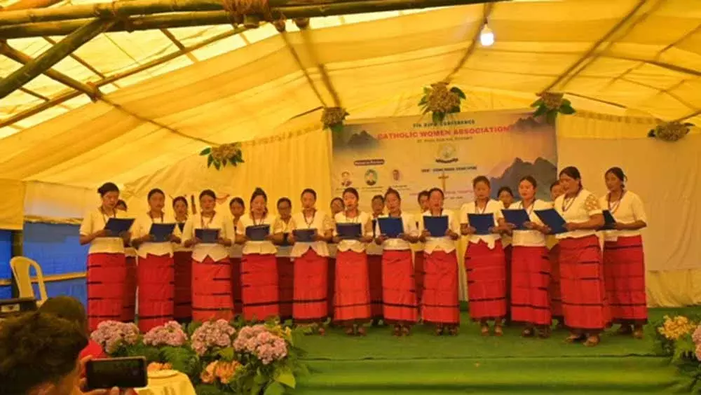 Nagaland : थ्रेंत्सुवोंग में 7वां कैथोलिक महिला एसोसिएशन सम्मेलन