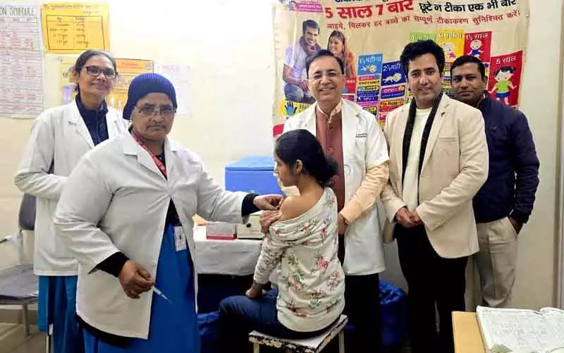 Rohtak PGIMS ने हाई-रिस्क मरीजों में हेपेटाइटिस-B के खतरे को टारगेट किया Rohtak PGIMS ने हाई-रिस्क मरीजों में हेपेटाइटिस-B के खतरे को टारगेट किया