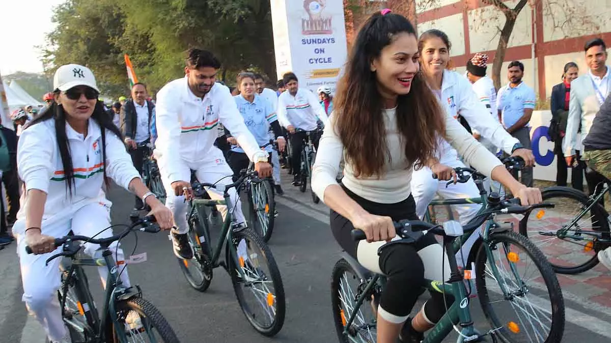 Bhopal : फिटनेस के प्रति बढ़ती जागरूकता से और अधिक ओलंपियन तैयार होंगे Bhopal : फिटनेस के प्रति बढ़ती जागरूकता से और अधिक ओलंपियन तैयार होंगे