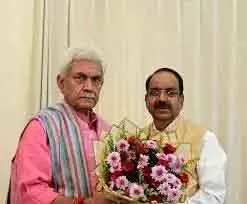 SKUAST-J के कुलपति ने एलजी सिन्हा से मुलाकात की SKUAST-J के कुलपति ने एलजी सिन्हा से मुलाकात की