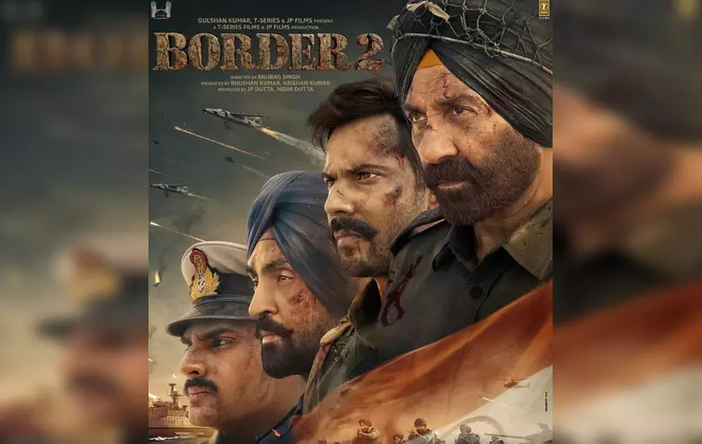 Border 2: बॉर्डर 2 का नया गाना जाते हुए लम्हों रिलीज, पुराने गाने के री-क्रिएटेड वर्जन ने बढ़ाया दर्शकों का उत्साह Border 2: बॉर्डर 2 का नया गाना जाते हुए लम्हों रिलीज, पुराने गाने के री-क्रिएटेड वर्जन ने बढ़ाया दर्शकों का उत्साह