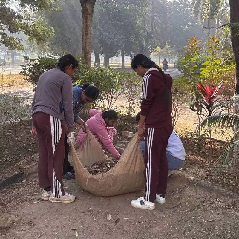 NSS ने पीएयू में ग्रीन ड्राइव का आयोजन किया NSS ने पीएयू में ग्रीन ड्राइव का आयोजन किया