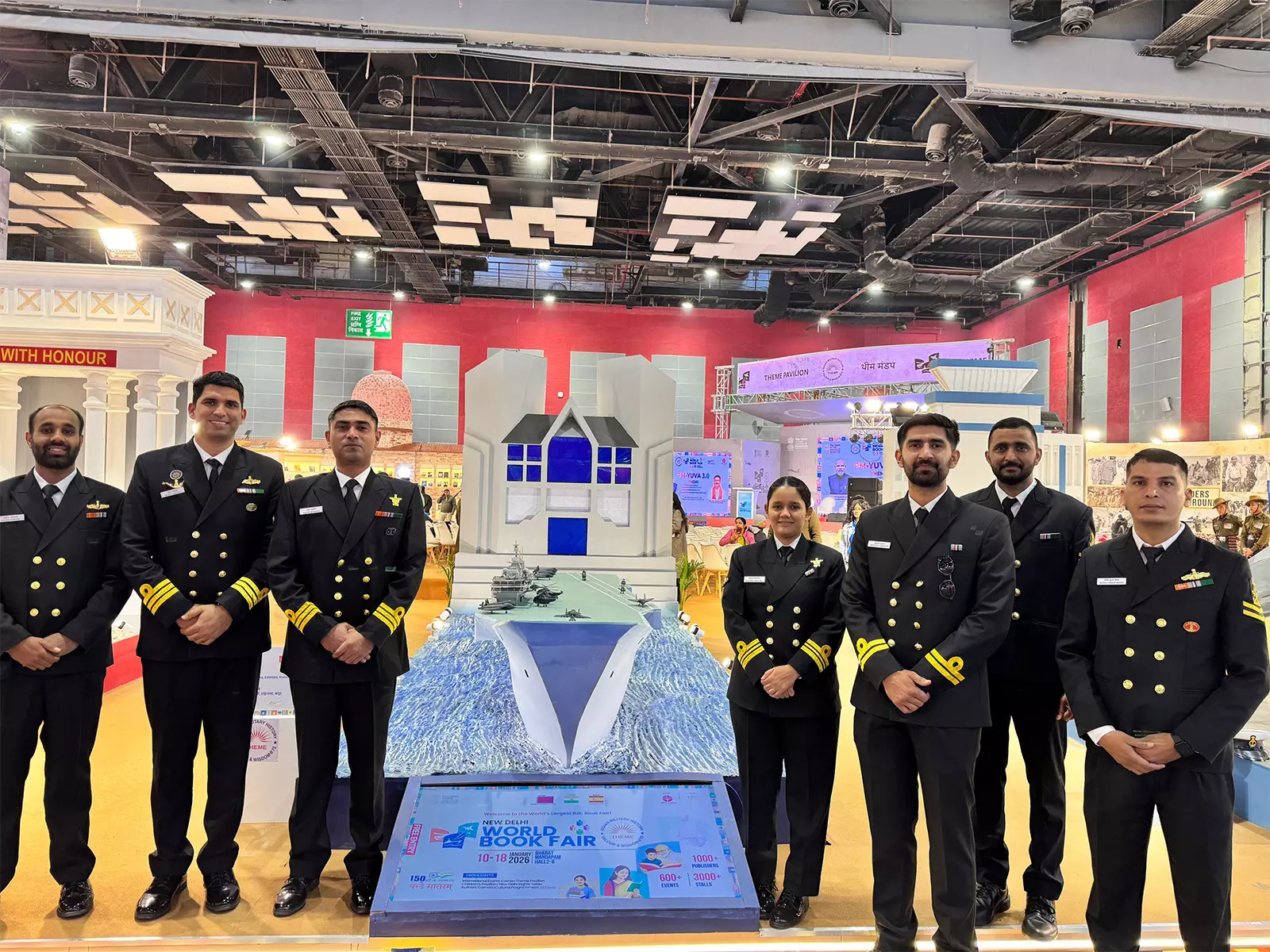 भारतीय नौसेना ने World Book Fair 2026 में भारत की समुद्री विरासत का किया प्रदर्शन भारतीय नौसेना ने World Book Fair 2026 में भारत की समुद्री विरासत का किया प्रदर्शन