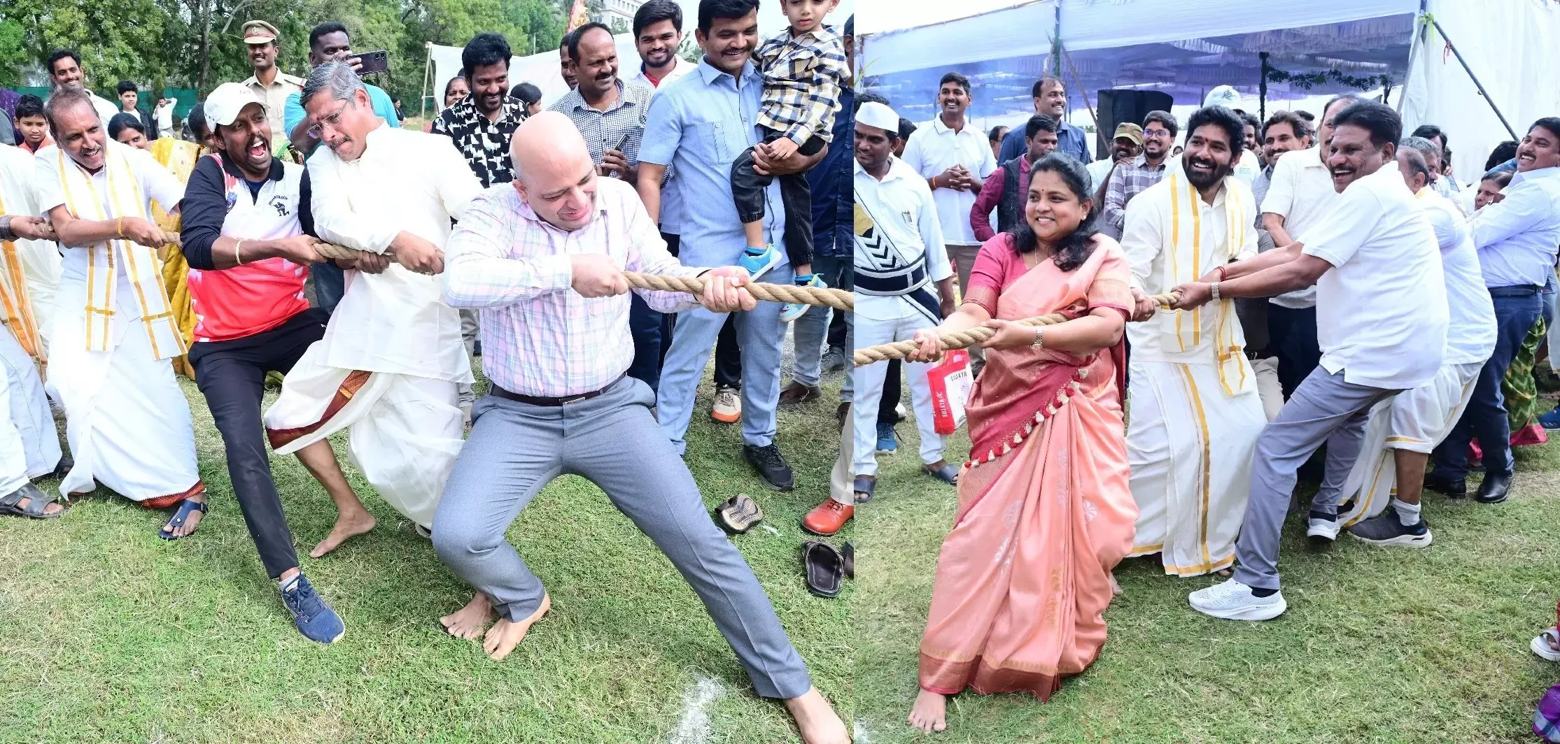 Bhimavaram में डीएसपी की संक्रांति पर टिप्पणी वायरल Bhimavaram में डीएसपी की संक्रांति पर टिप्पणी वायरल