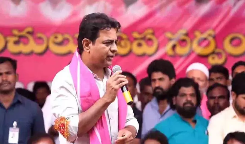 कांग्रेस के सत्ता में आने के दो साल बाद भी हर जगह परेशानी है: KTR कांग्रेस के सत्ता में आने के दो साल बाद भी हर जगह परेशानी है: KTR