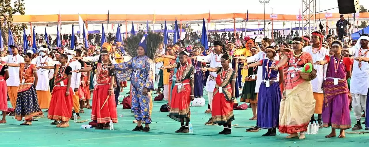 मुख्यमंत्री ने राष्ट्रीय रोवर-रेंजर जंबूरी में बाल विवाह रोकथाम की दिलाई शपथ मुख्यमंत्री ने राष्ट्रीय रोवर-रेंजर जंबूरी में बाल विवाह रोकथाम की दिलाई शपथ