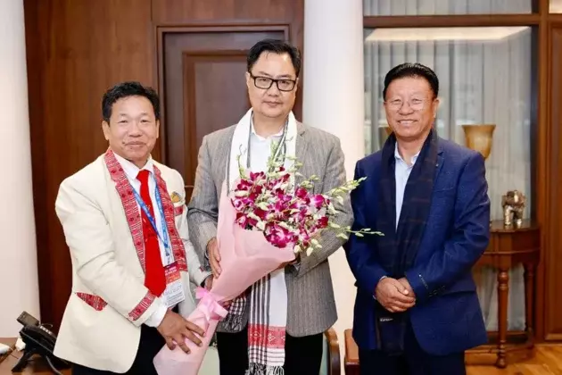 ITANAGAR: AOA ने रिजिजू से स्टेपल्ड वीज़ा का मुद्दा MEA के सामने उठाने का आग्रह किया