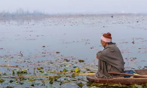 कश्मीर में तापमान गिरने से बढ़ी ठंड, जम्मू में छाया रहा घना कोहरा