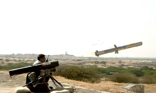 DRDO की पोर्टेबल एंटी-टैंक मिसाइल के सफल उड़ान परीक्षण पर राजनाथ सिंह की तारीफ