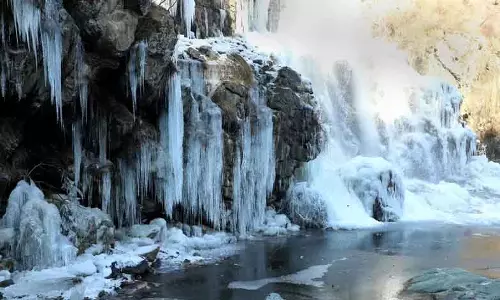 Kashmir में हाड़ कंपा देने वाली ठंड, तापमान में गिरावट; जम्मू में घना कोहरा
