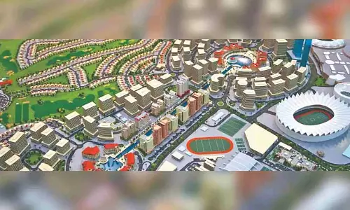 Global Sports City: बाढ़ से बचाव के लिए बारिश के पानी का बहाव, खेल शामिल होंगे