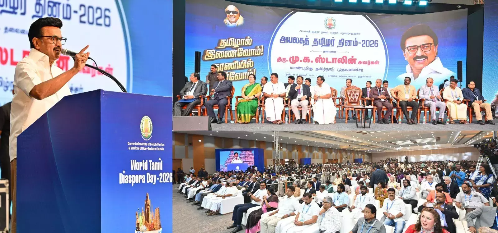 मुख्यमंत्री ने प्रवासी Tamil को हरसंभव मदद का भरोसा दिया