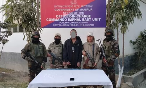 पेट्रोल पंप बम धमाके का आरोपी गिरफ्तार, हथियार बरामद