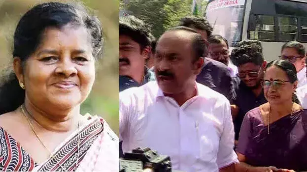 kerala: आयशा पोट्टी के कांग्रेस में जाने पर जे मर्सीकुट्टी अम्मा का तीखा बयान