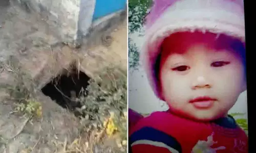 Morena के सरकारी स्कूल में 18 महीने का बच्चा सेप्टिक टैंक में गिर गया