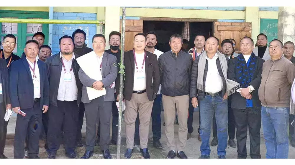 Nagaland : एज़ो ने छात्र नेताओं से ईमानदारी की विरासत बनाने की अपील की