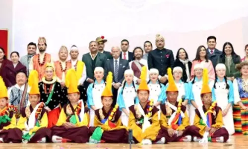 Sikkim : ब्लैक कैट डिवीजन ने सगत सिंह ऑडिटोरियम में सांस्कृतिक भव्यता के साथ 65वां स्थापना दिवस Sikkim : ब्लैक कैट डिवीजन ने सगत सिंह ऑडिटोरियम में सांस्कृतिक भव्यता के साथ 65वां स्थापना दिवस