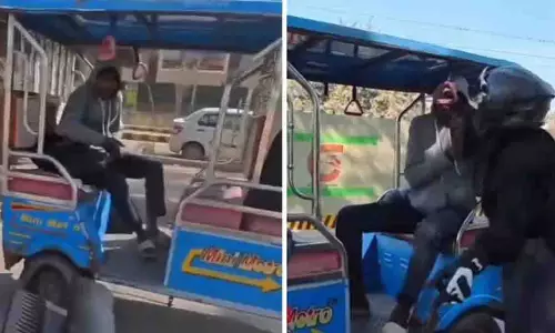 अश्लील इशारे पर भिड़ी महिला राइडर, Gurugram में युवक को जड़ा थप्पड़ अश्लील इशारे पर भिड़ी महिला राइडर, Gurugram में युवक को जड़ा थप्पड़