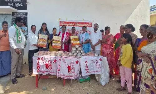 महिलाओं को सशक्त बनाने के लिए AIDWA की ट्रिपल प्रतियोगिताएं: पलाडुगु प्रभावती