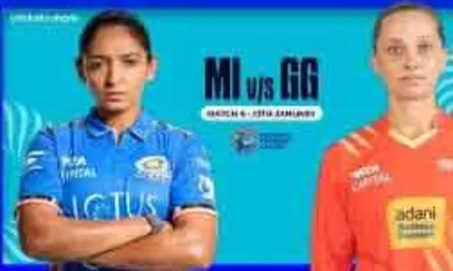 WPL: जीत की हैट्रिक पर नजर गुजरात, मुंबई को दूसरी जीत की तलाश WPL: जीत की हैट्रिक पर नजर गुजरात, मुंबई को दूसरी जीत की तलाश