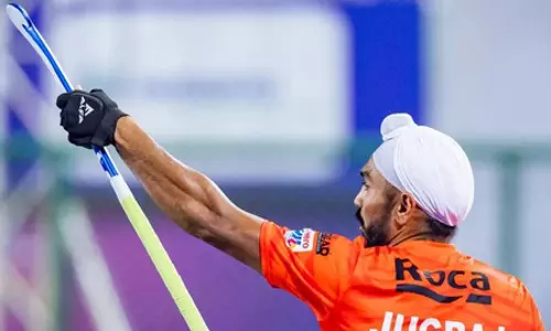 जुगराज सिंह की हैट्रिक से श्राची बंगाल टाइगर्स ने तमिलनाडु ड्रैगन्स को 5-3 से हराया जुगराज सिंह की हैट्रिक से श्राची बंगाल टाइगर्स ने तमिलनाडु ड्रैगन्स को 5-3 से हराया