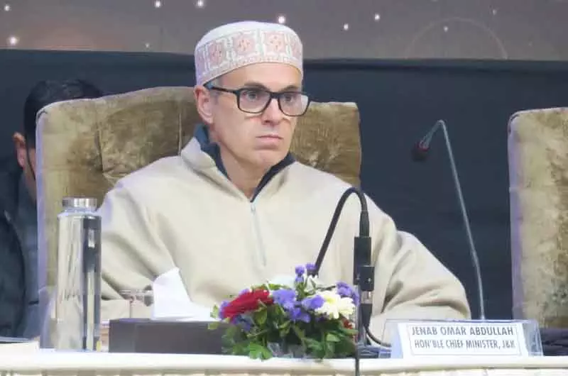 CM उमर ने जम्मू के भेदभाव के दावों को खारिज किया, नाराजगी पर सवाल उठाए CM उमर ने जम्मू के भेदभाव के दावों को खारिज किया, नाराजगी पर सवाल उठाए