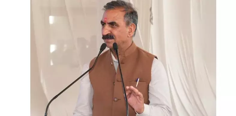 Himachal CM ने कहा कि सेब इंपोर्ट ड्यूटी में कमी से बागवानों के हितों पर असर पड़ रहा Himachal CM ने कहा कि सेब इंपोर्ट ड्यूटी में कमी से बागवानों के हितों पर असर पड़ रहा