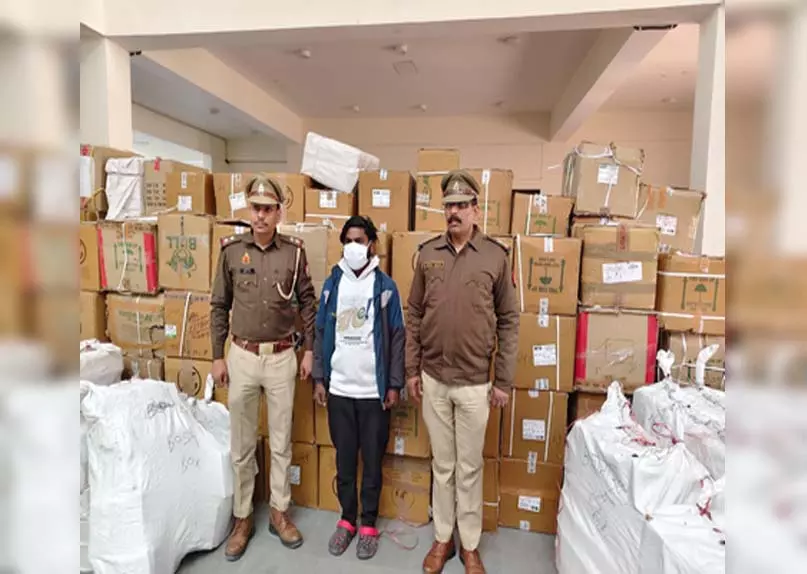 BREAKING: कंपनी का माल चोरी व गबन करने वाला आरोपी गिरफ्तार BREAKING: कंपनी का माल चोरी व गबन करने वाला आरोपी गिरफ्तार