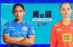 WPL: जीत की हैट्रिक पर नजर गुजरात, मुंबई को दूसरी जीत की तलाश WPL: जीत की हैट्रिक पर नजर गुजरात, मुंबई को दूसरी जीत की तलाश