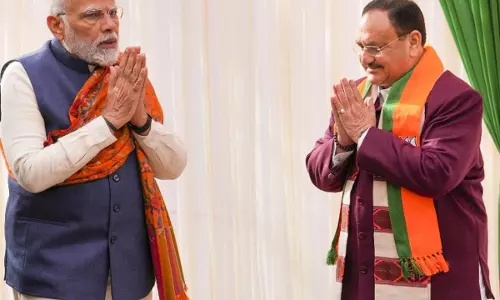 New Delhi: बीजेपी में अध्यक्ष पद का चुनाव, मोदी, शाह और सिंह प्रस्तावक