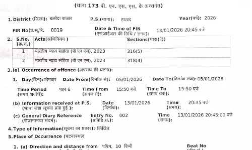 124 क्विंटल धान गायब, खरीदी केंद्र प्रभारी पर FIR दर्ज