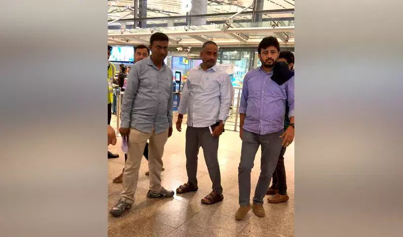 Hyderabad: हरीश राव ने पत्रकारों की गिरफ्तारी को लोकतंत्र पर हमला बताया