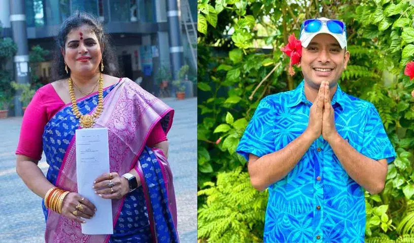 एक्ट्रेस कराटे कल्याणी ने भारतीय पासपोर्ट पर टिप्पणी को लेकर यूट्यूबर अन्वेश के खिलाफ शिकायत दर्ज कराई एक्ट्रेस कराटे कल्याणी ने भारतीय पासपोर्ट पर टिप्पणी को लेकर यूट्यूबर अन्वेश के खिलाफ शिकायत दर्ज कराई