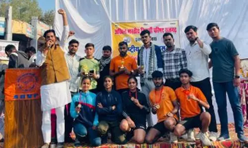 Rajgarh: युवा दिवस पर एबीवीपी ने निकाली मैराथन प्रतियोगिता Rajgarh: युवा दिवस पर एबीवीपी ने निकाली मैराथन प्रतियोगिता