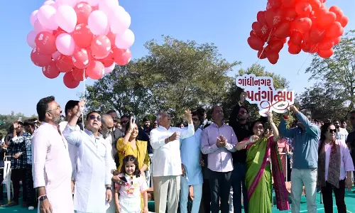 CM भूपेन्द्र पटेल ने गांधीनगर पतंग महोत्सव 2026 का किया उद्घाटन