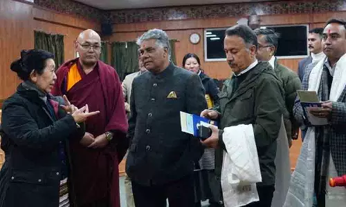 Kangra MP ने धर्मशाला में बौद्ध विश्वविद्यालय स्थापित करने का प्रस्ताव रखा Kangra MP ने धर्मशाला में बौद्ध विश्वविद्यालय स्थापित करने का प्रस्ताव रखा