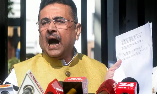 Suvendu Adhikari ने ममता बनर्जी को कानूनी नोटिस का जवाब न देने पर अदालत जाने का संकेत दिया