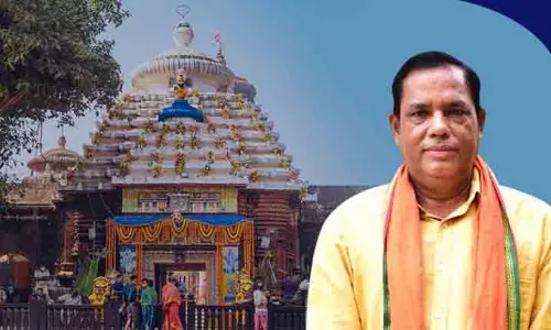 लिंगराज मंदिर में पूजा-पाठ रोके गए, MLA बाबू सिंह ने सेवादारों के खिलाफ सख्त कार्रवाई की चेतावनी दी