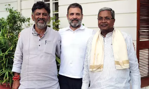 Rahul Gandhi ने CM सिद्धारमैया और डिप्टी CM शिवकुमार को दिल्ली बुलाया: कांग्रेस MLA Rahul Gandhi ने CM सिद्धारमैया और डिप्टी CM शिवकुमार को दिल्ली बुलाया: कांग्रेस MLA