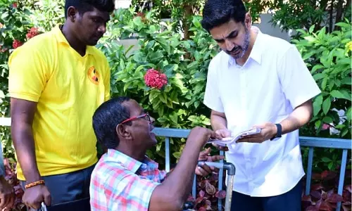 Nara Lokesh का जनता दरबार जारी, भोगी पर नरवरिपल्ले में 81वां दिन